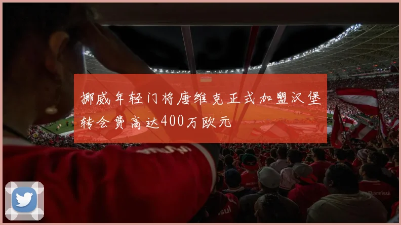 挪威年轻门将唐维克正式加盟汉堡转会费高达400万欧元