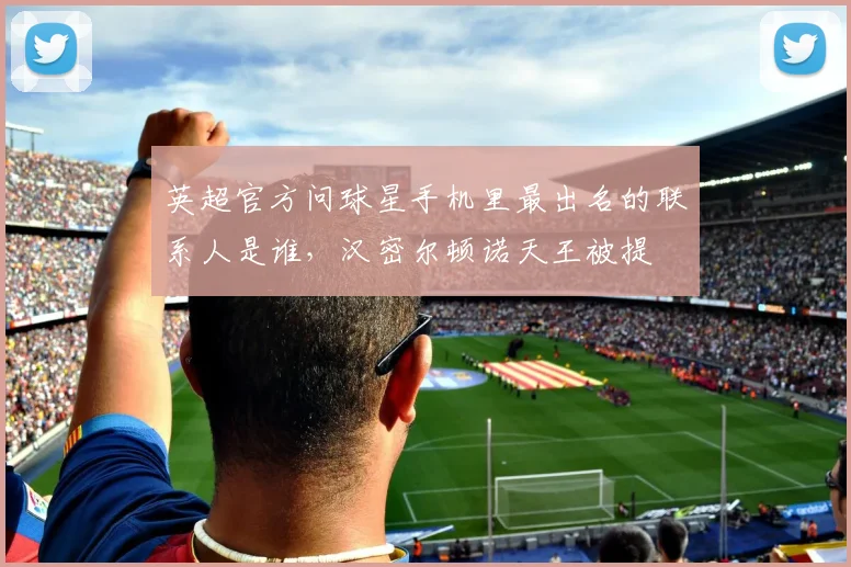 英超官方问球星手机里最出名的联系人是谁，汉密尔顿诺天王被提